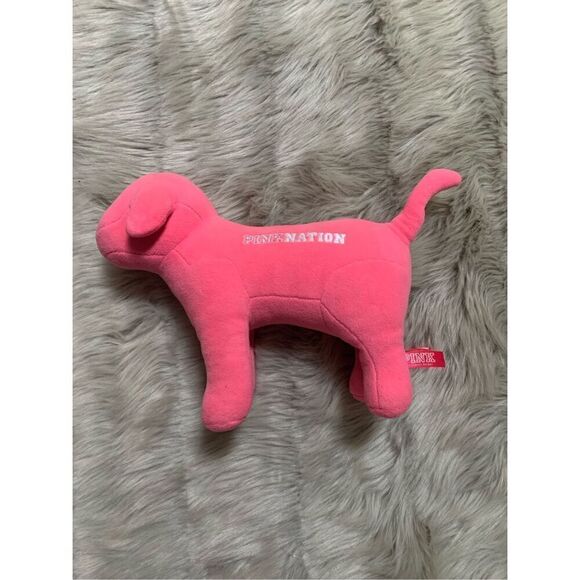 PINK Nation embroidered plush dog - Picture 2 of 6